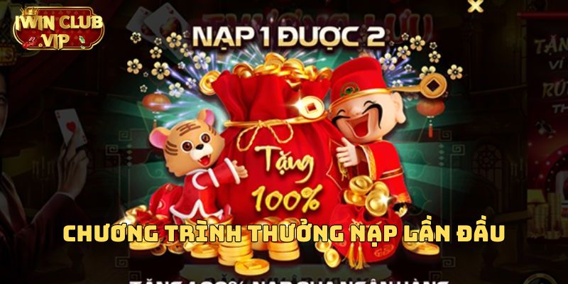 iWin Club thường tặng một khoản tiền thưởng lần đầu